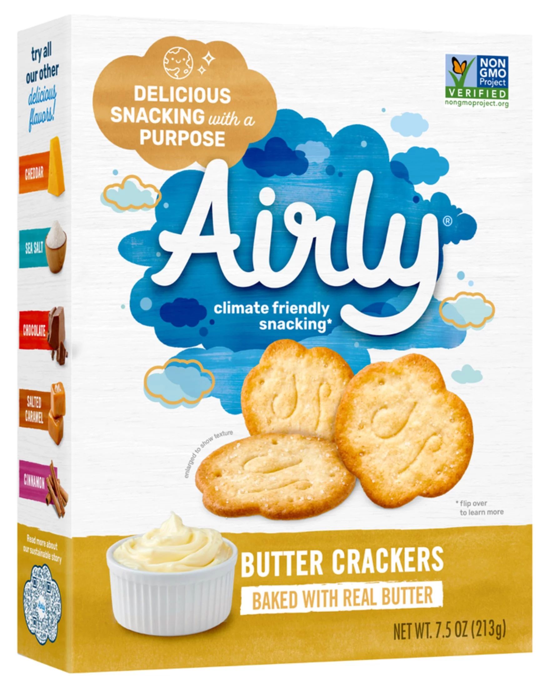 Airly Crackers, Butter, 7.5 oz or 213g | Walmart (US)