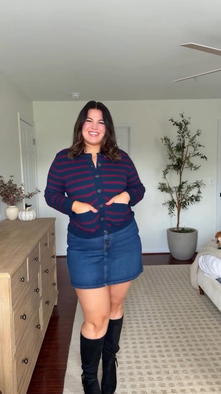 My recent walmart order!!
Sizes: 
Dresses : xl
Denim skirt: 16
Plaid skirt : xl
Dog sweater: xl
Stripe sweater + brown sweater: large

#LTKgrwm #LTKSeasonal #LTKMidsize