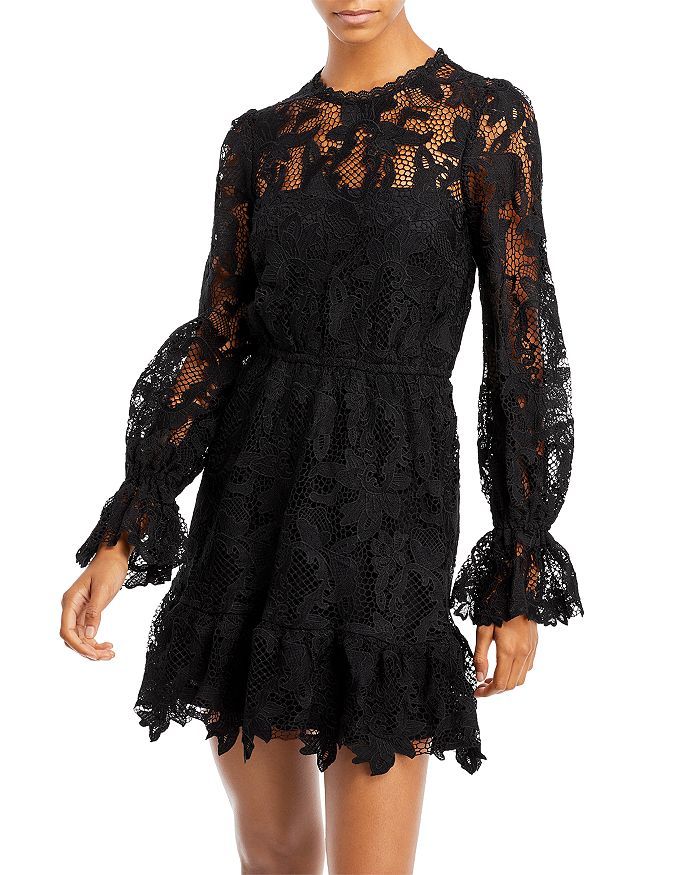 AQUA
            
    
                    
                        Lace Mini Dress - 100% Exclus... | Bloomingdale's (US)