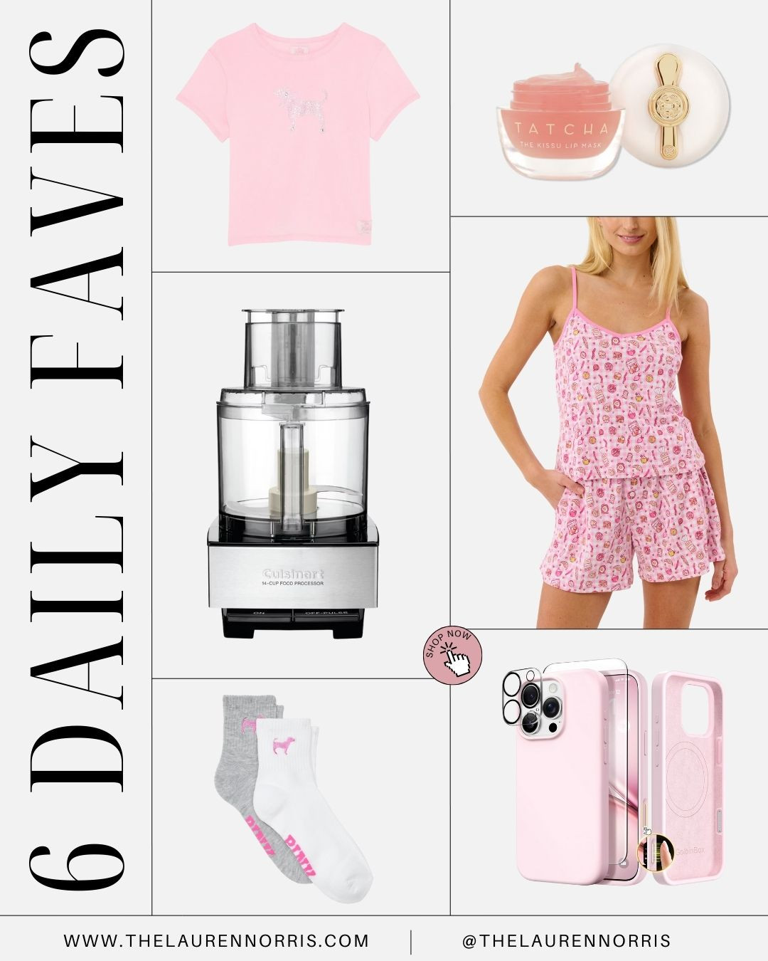 From my brunch pajamas to my favorite socks, these are the six daily products I'm currently loving! 💖✨  

 #LTKdayinmylife #LTKootd #LTKBeauty