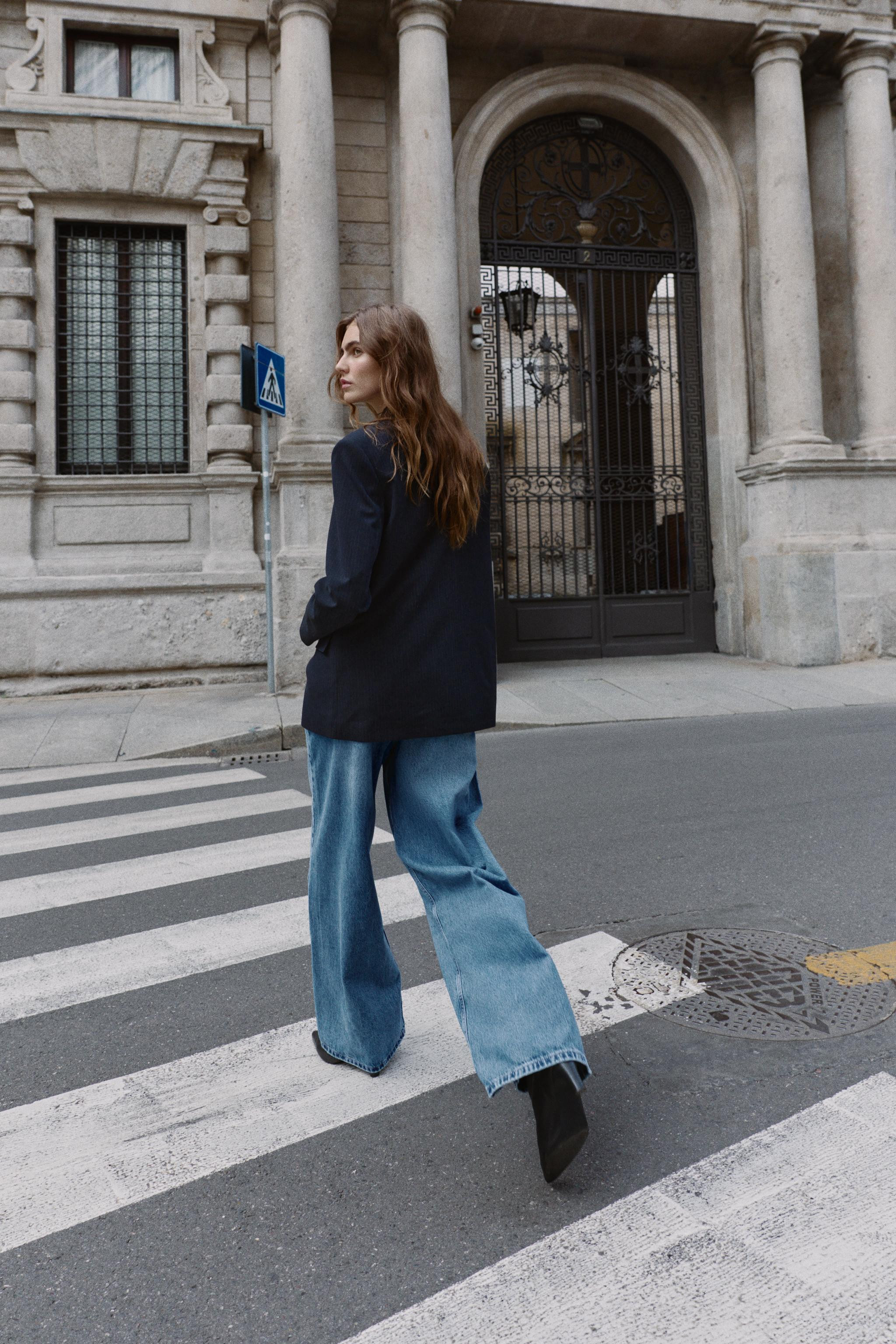 OVERSIZE DOUBLE-BREASTED BLAZER | Zara UK