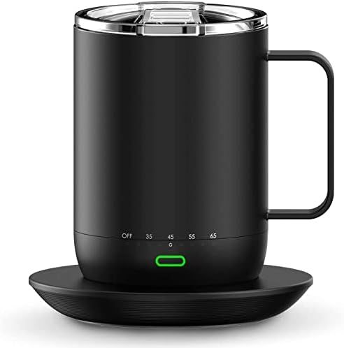Amazon.com: VSITOO S3 Pro Temperature Control Smart Mug with Lid, Coffee Mug Warmer with Mug for ... | Amazon (US)