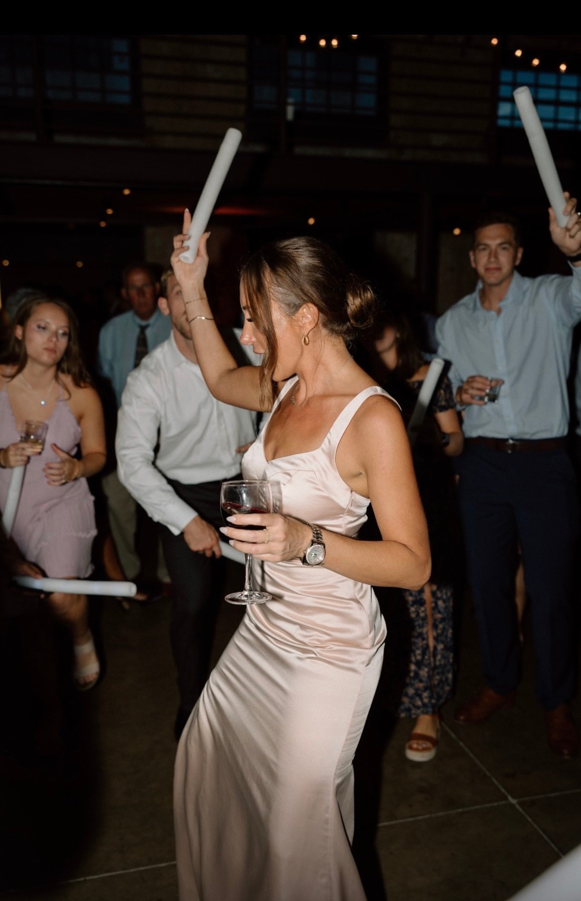 Neutral nude bridesmaids dress

#LTKWedding