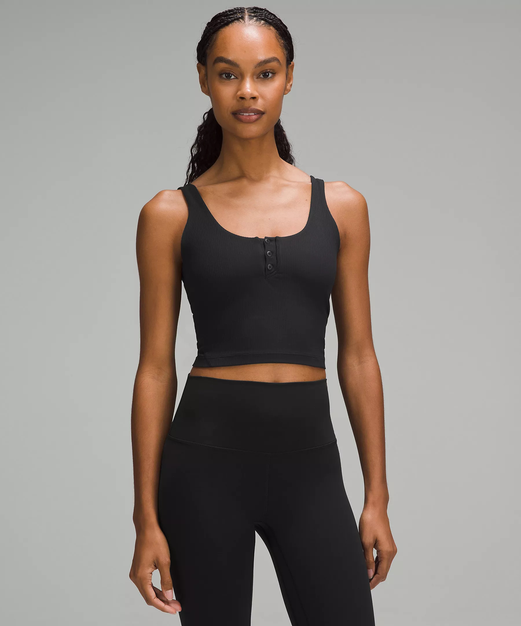 lululemon Align™ Ribbed Henley Tank Top | lululemon (CA)