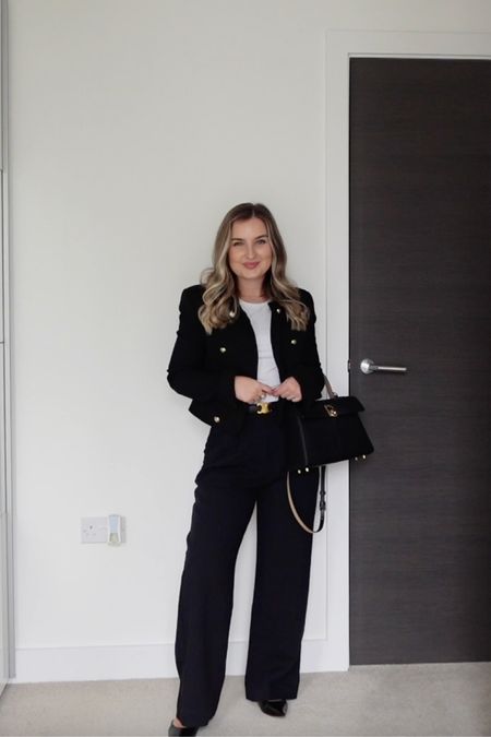 Outfit 6 petite spring workwear outfits 

Jacket and shoes are from Zara and bag from Cafune but I have left alternatives 

#LTKspring #LTKworkwear #LTKuk