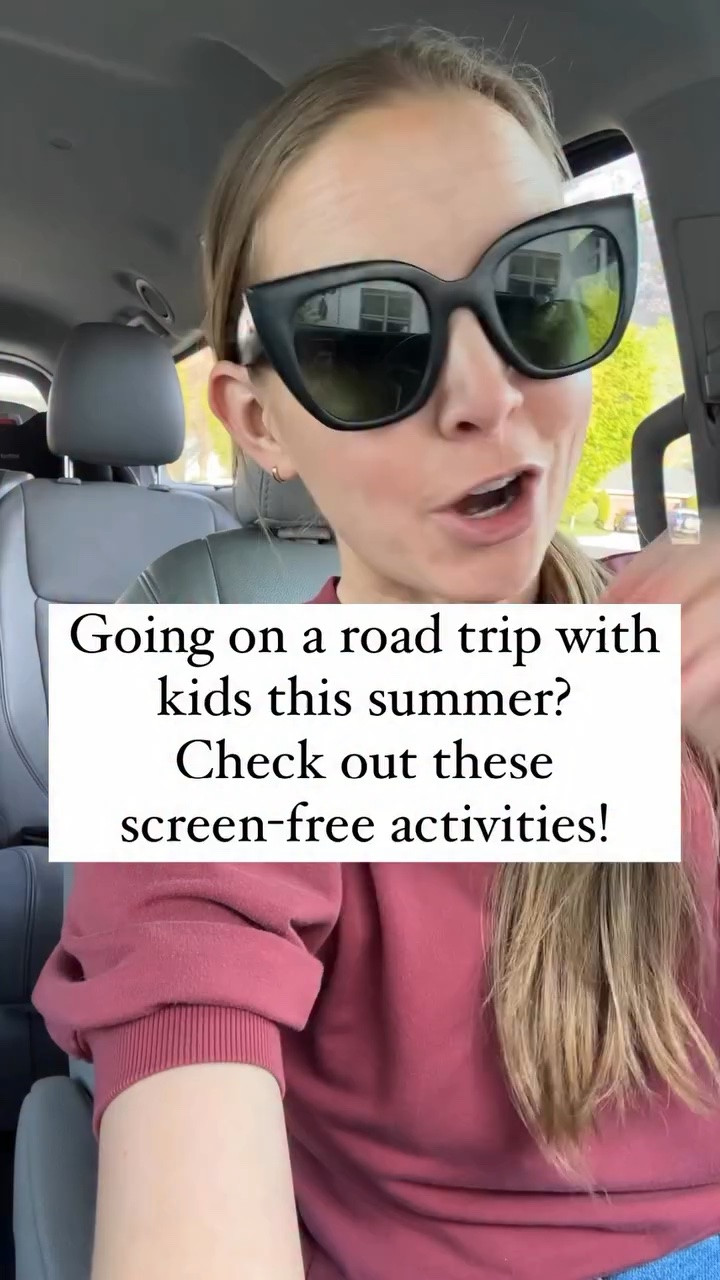 I’m not at all opposed to screens on a road trip

But after a few hours, my kids start to get carsick or grumpy and it’s nice to have some screen-free options to make the miles roll by

#LTKTravel #LTKKids