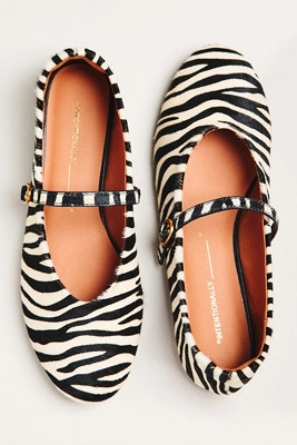 Intentionally Blank Larisa Mary Jane Flats | Anthropologie (US)