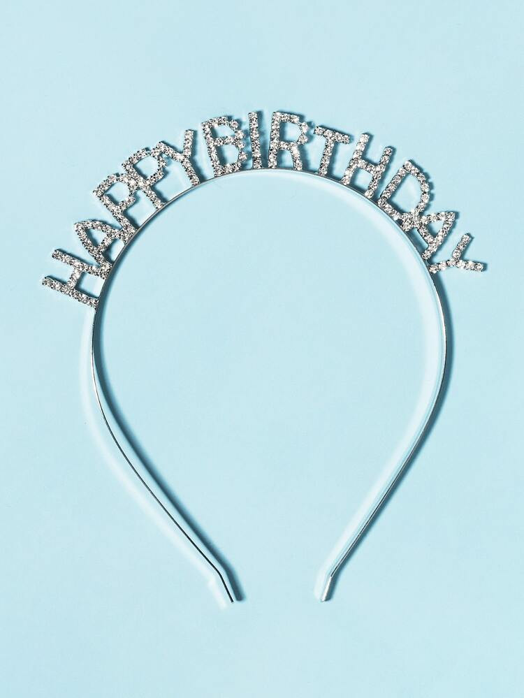 Rhinestone Letter Decor Hair Hoop | SHEIN