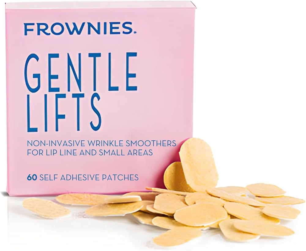 Frownies - Wrinkle Smoothing Gentle Lifts Patches for Fine Lip Lines - Hypoallergenic Smile Line ... | Amazon (US)