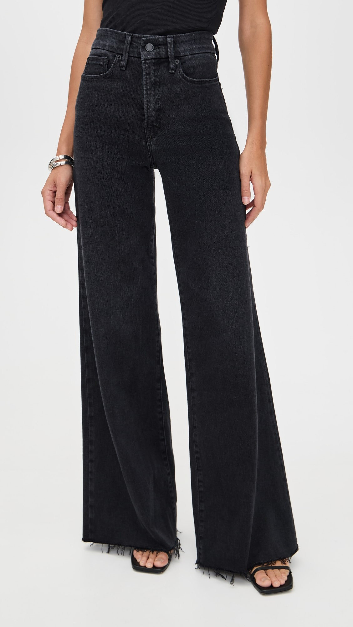 Soft Tech Good Waist Palazzo Jeans | Shopbop