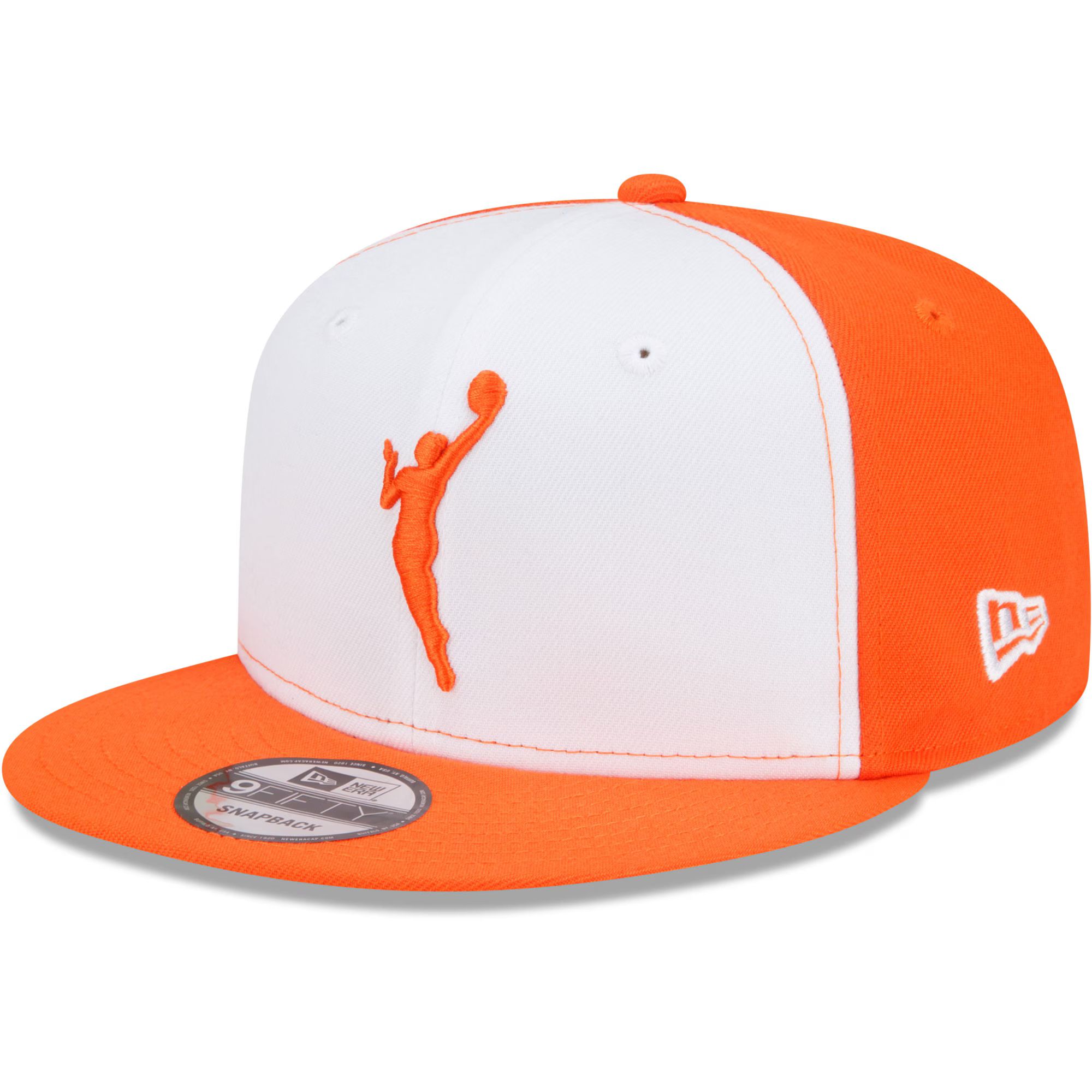 WNBA Logowoman New Era 2022 Draft 9FIFTY Snapback Hat - White/Orange | Fanatics