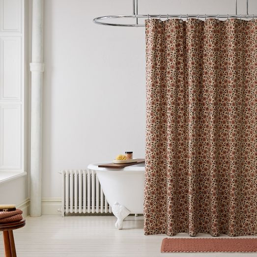 Laney Floral Shower Curtain | West Elm (US)