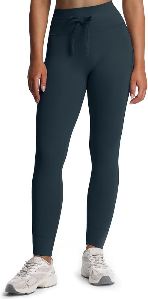 Aoxjox High Waisted Workout Updated Mila Leggings for Women Tummy Control Drawcord Yoga Pants 24.... | Amazon (US)