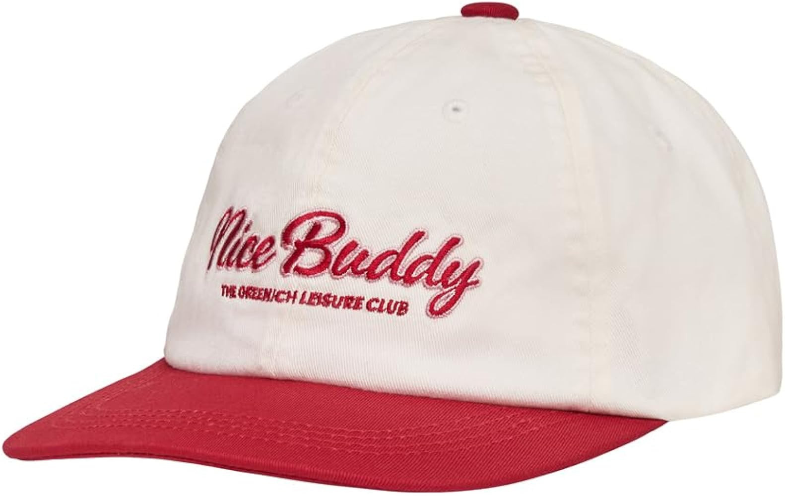 GREENICH Nice Buddy Retro Ball Cap – Unisex 2-Tone Cotton, Adjustable Fit, Classic Style, Embro... | Amazon (US)