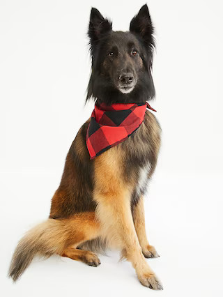 Patterned Flannel Bandana for Pets | Old Navy (US)