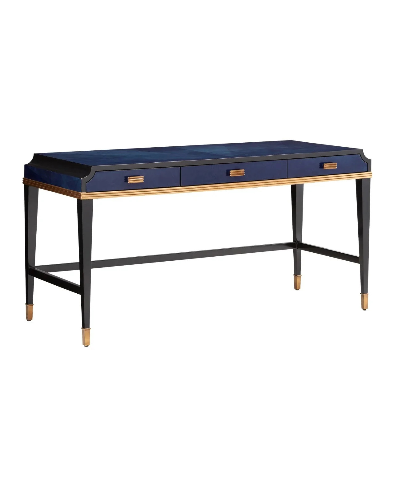 Kallista Large Blue Desk | Outrageous Interiors + Design