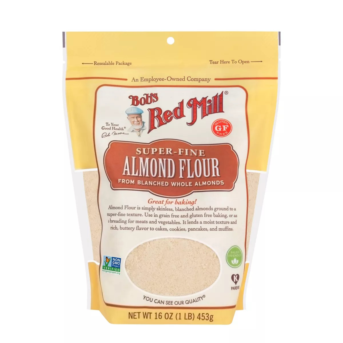 Bob's Red Mill Gluten Free Super Fine Almond Flour - 16oz | Target