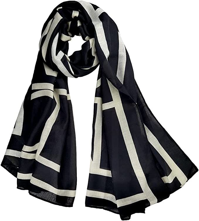 FINIZO Women's Scarves Lady Light Soft Fashion Solid Scarf Wrap Shawl for All Season | Amazon (US)