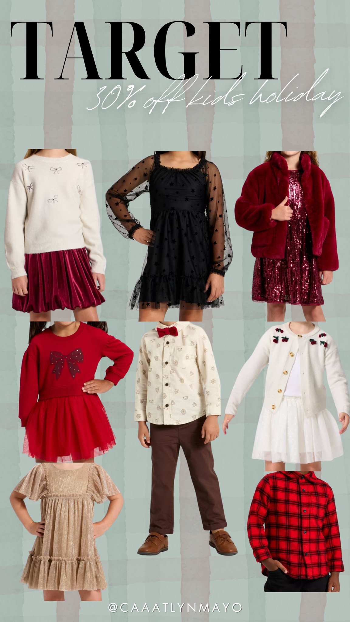 Target Deal - TODAY ONLY! 30% off select holiday fashion for toddler & kids!

#LTKSaleAlert #LTKKids #LTKHoliday