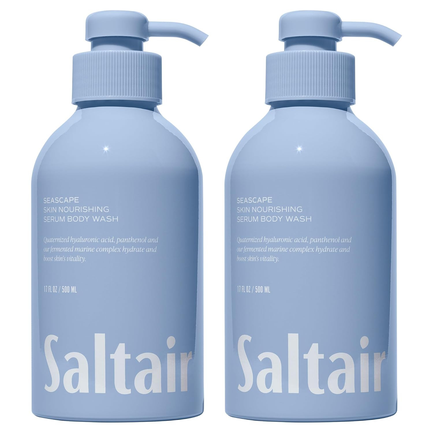 Saltair Body Wash 2-Pack | Seascape Moisturizing Shower Gel | 2x 17oz | Amazon (US)