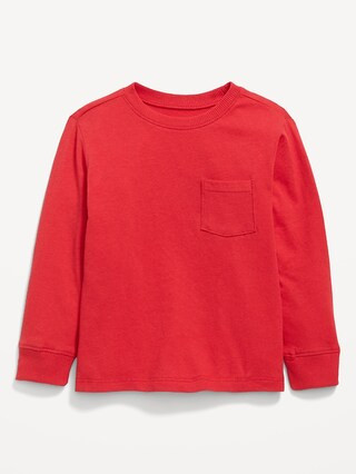 Long-Sleeve Pocket T-Shirt for Toddler Boys | Old Navy (US)