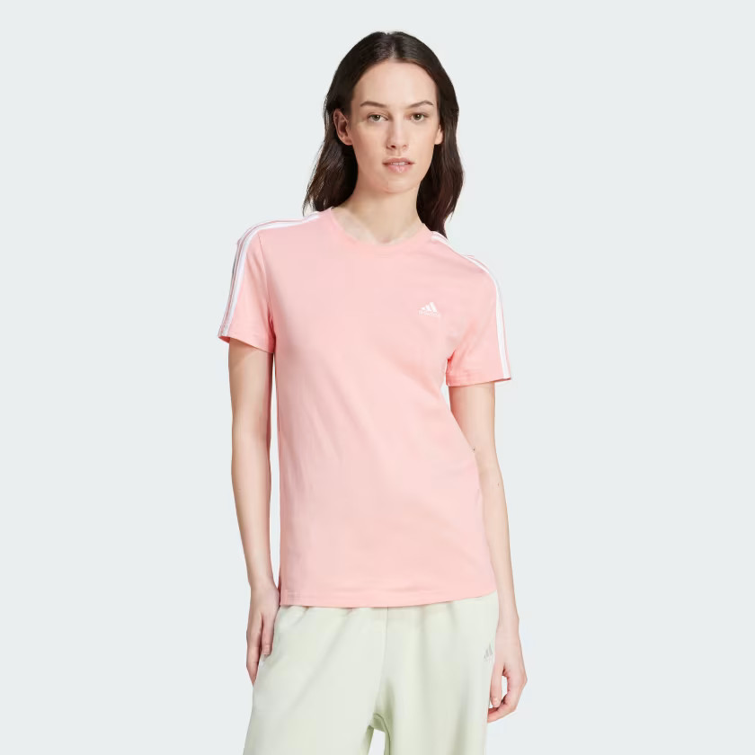 Essentials Slim 3-Stripes Tee | adidas (CA)