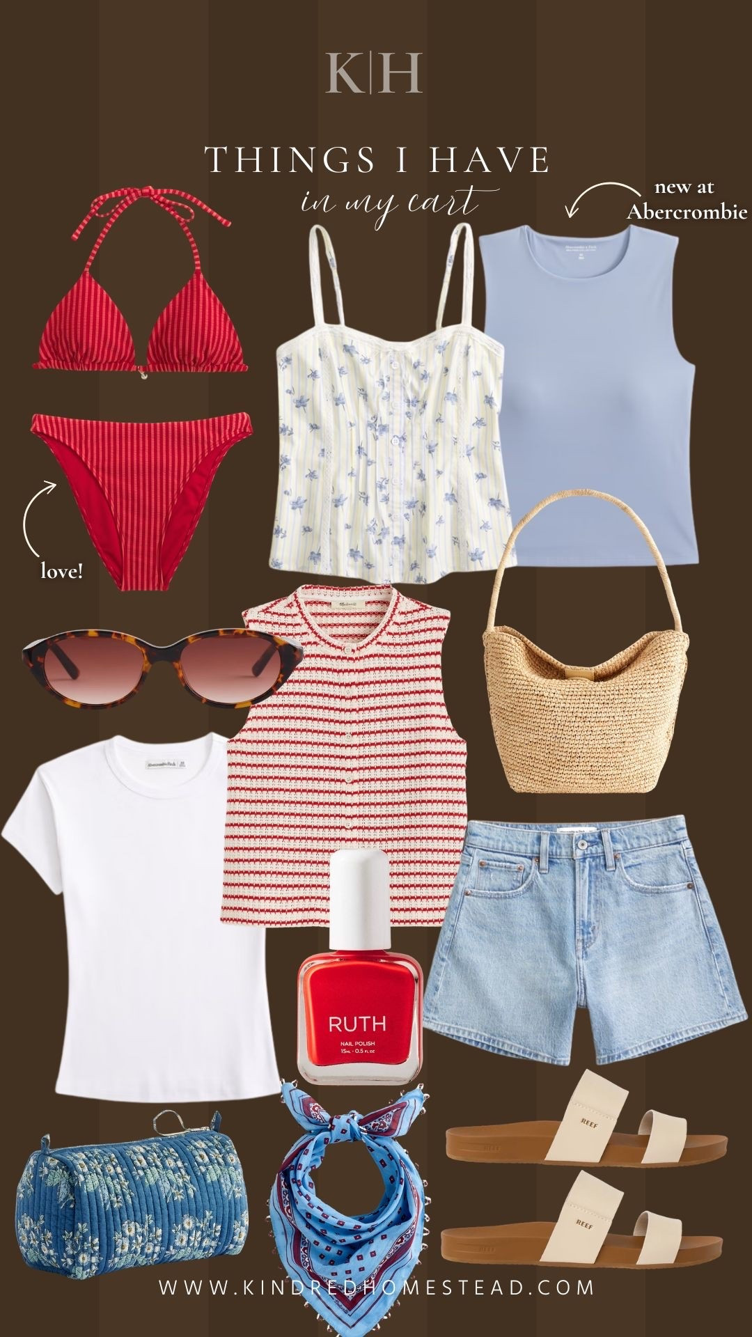 Americana inspired finds and favorites for in my cart Beaty and style picks!

#LTKBeauty