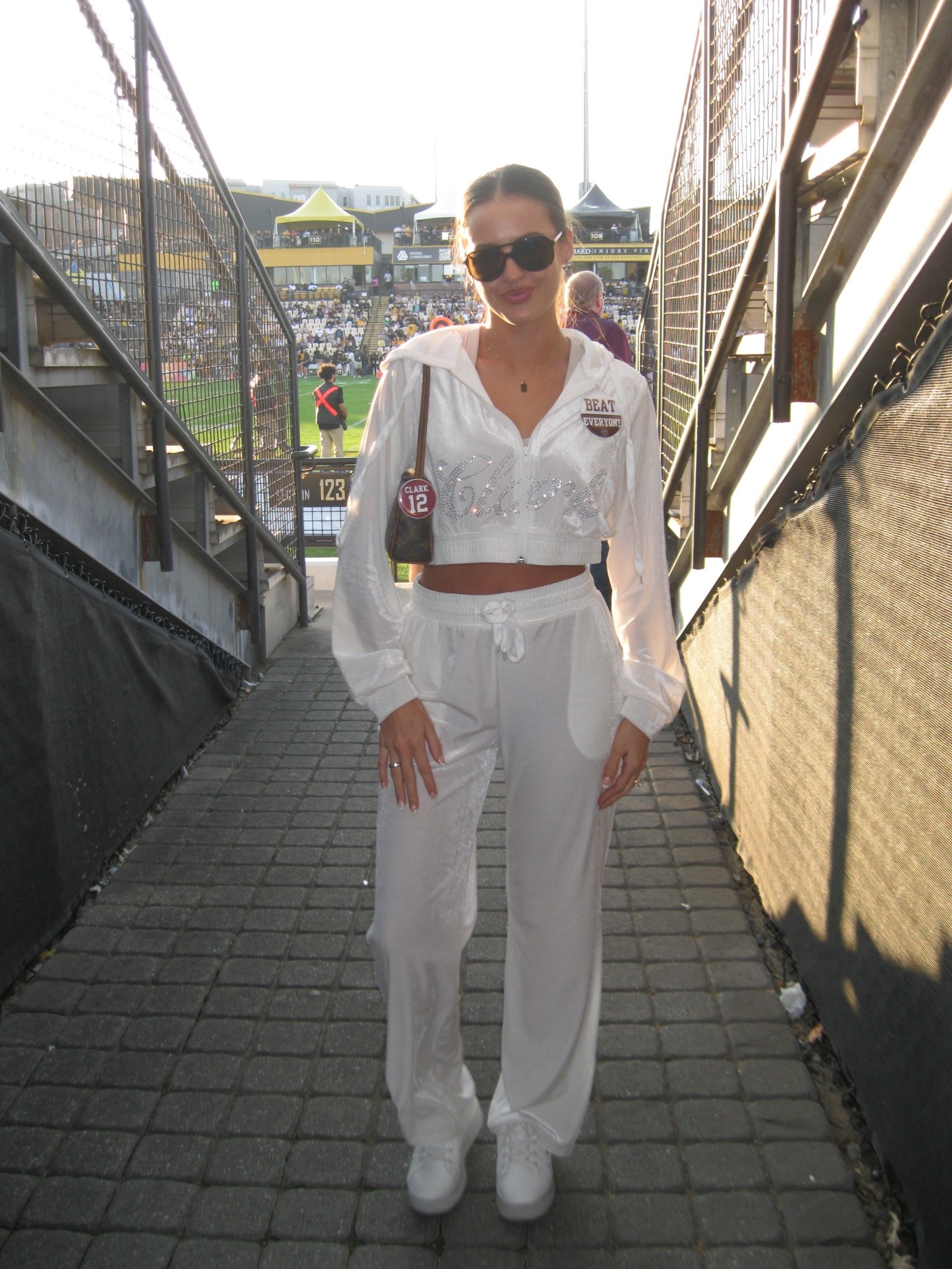 Gameday outfit!!!! Did this custom velour tracksuit situation with my cricut + everything linked 🤍

** I got a size large bc it’s SO cropped kinda wish I had gotten an XL which is crazy 😂

#LTKFindsUnder50 #LTKgrwm #LTKU