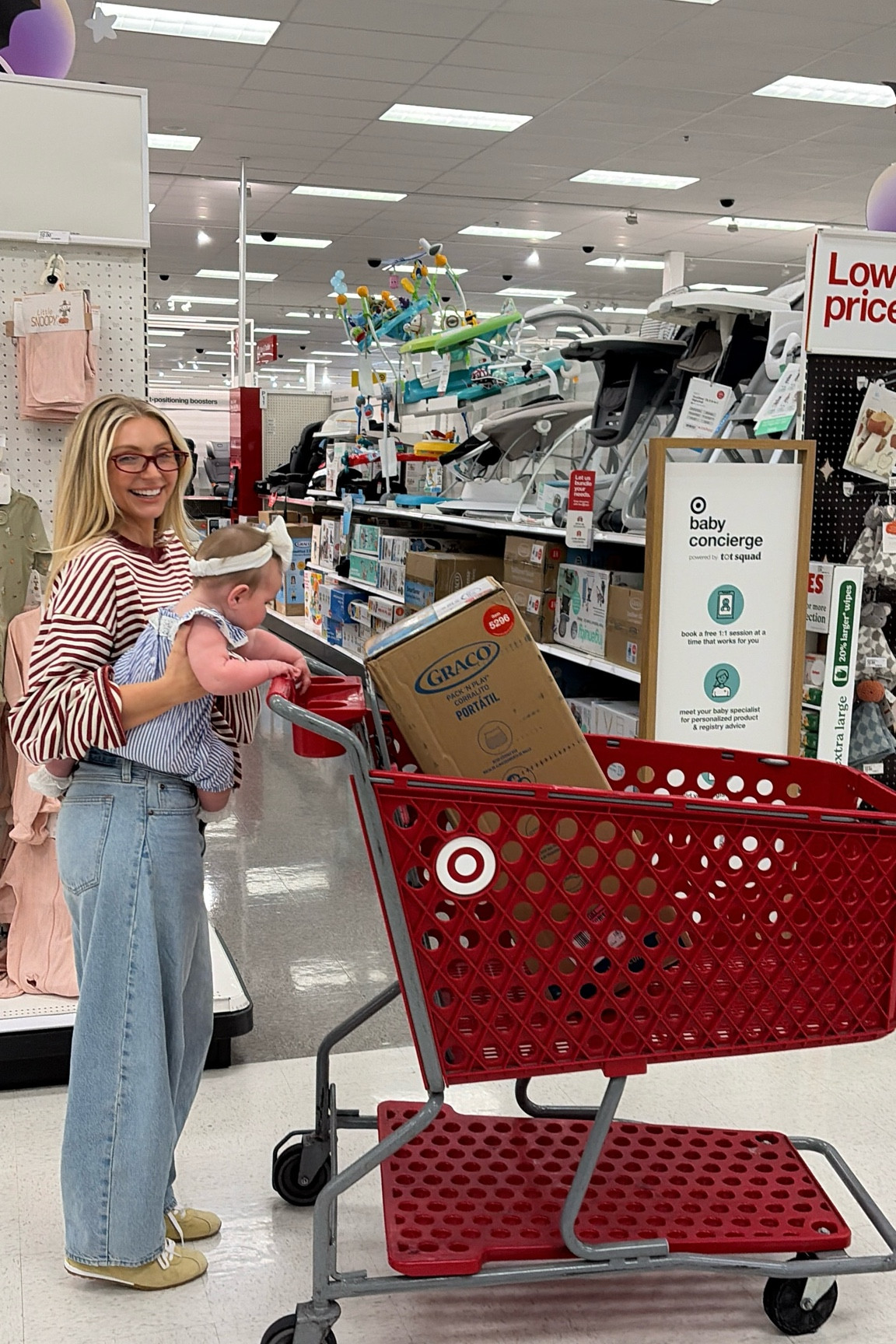 #ad ok this new baby concierge program at @target is such a game changer for new parents !!!! #target #targetpartner 