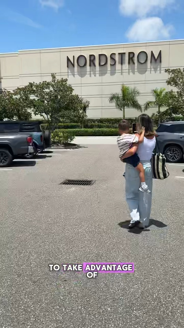 @nordstrom Anniversary Sale shopping with my favorite sidekick 💛 #NordstromPartner 