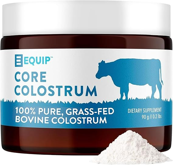 Equip Foods Core Bovine Colostrum Powder - 3,000mg Grass Fed Colostrum Supplement - Gut Health, I... | Amazon (US)