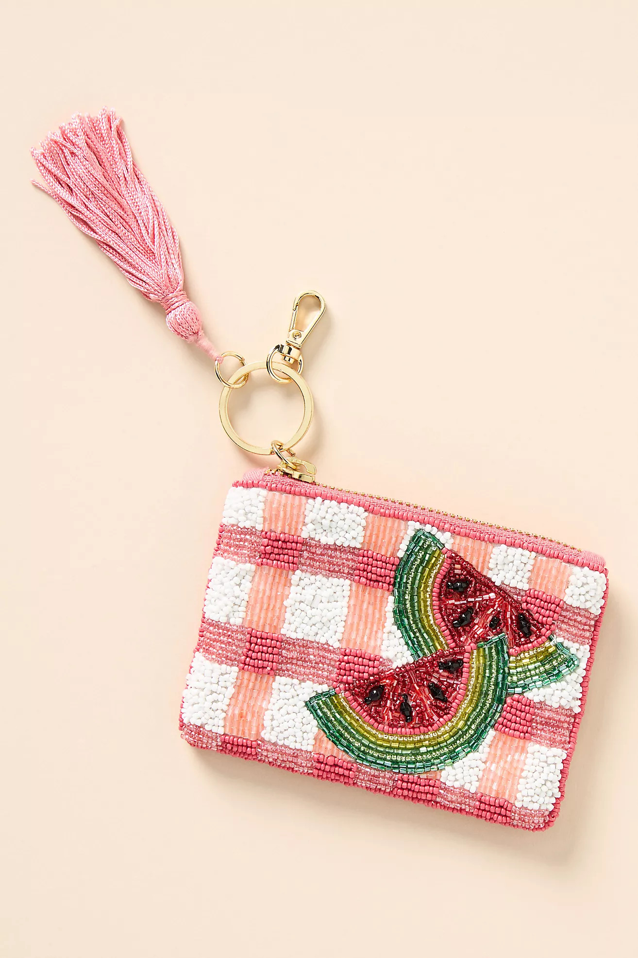 Beaded Coin Purse: Picnic Edition | Anthropologie (US)