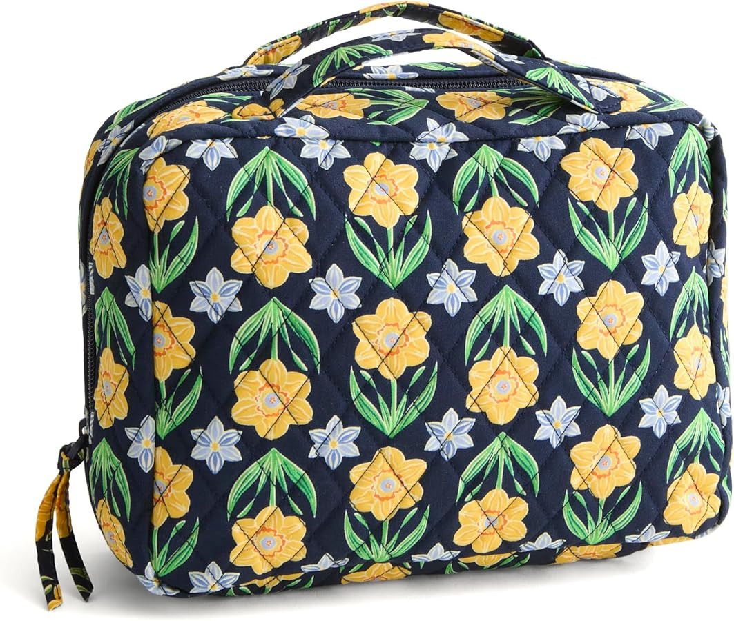 Vera Bradley Women's Hanging Travel Organizer - Premium Cotton | Amazon (US)