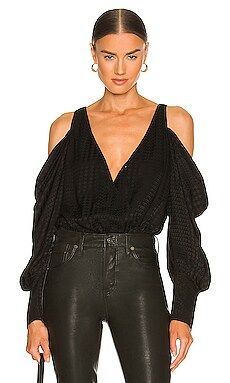 House of Harlow 1960 x REVOLVE Ginger Bodysuit in Black from Revolve.com | Revolve Clothing (Global)