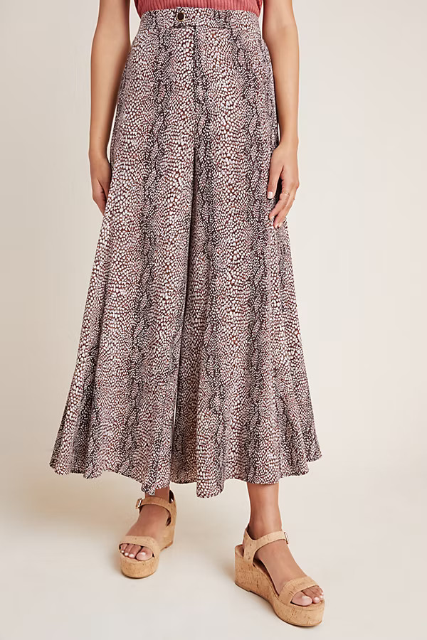 Skirted Wide-Leg Pants | Anthropologie (US)