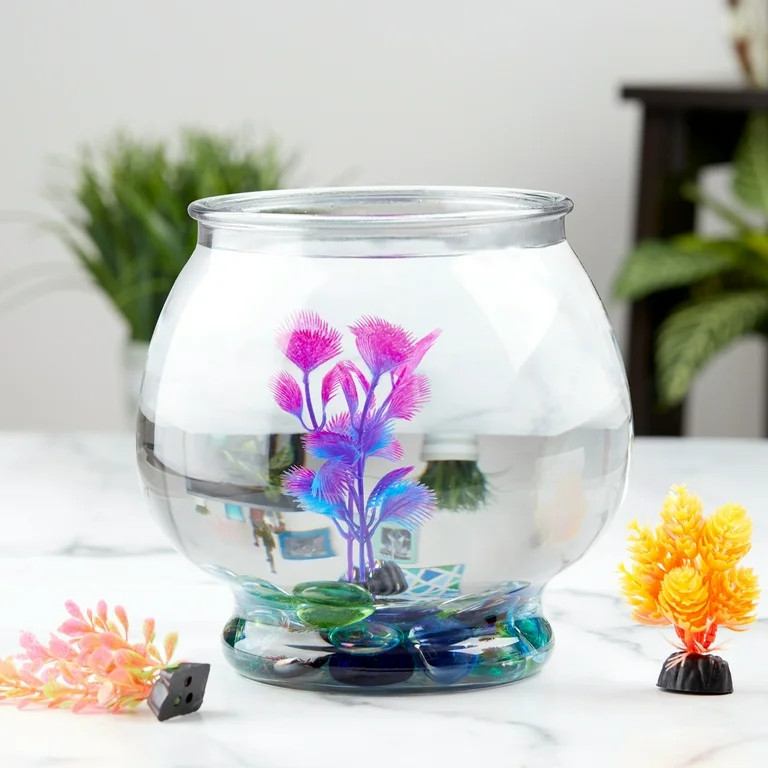 Anchor Hocking Footed Glass Fishbowl, 1 Gallon | Walmart (US)