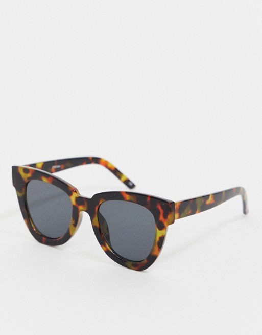 ASOS DESIGN chunky flare cat eye sunglasses | ASOS US