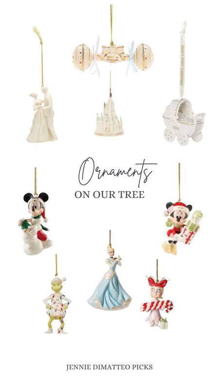 Ornaments, on our tree, Christmas, holiday, Mickey Mouse, Cinderella, grinch, Cindy Lou 

#LTKSeasonal #LTKHoliday #LTKhome