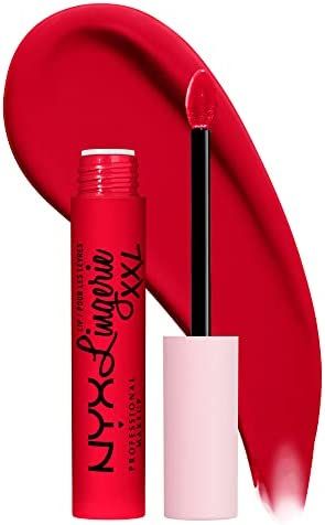 NYX PROFESSIONAL MAKEUP Lip Lingerie XXL Matte Liquid Lipstick - Untamable (Brick Red) | Amazon (US)