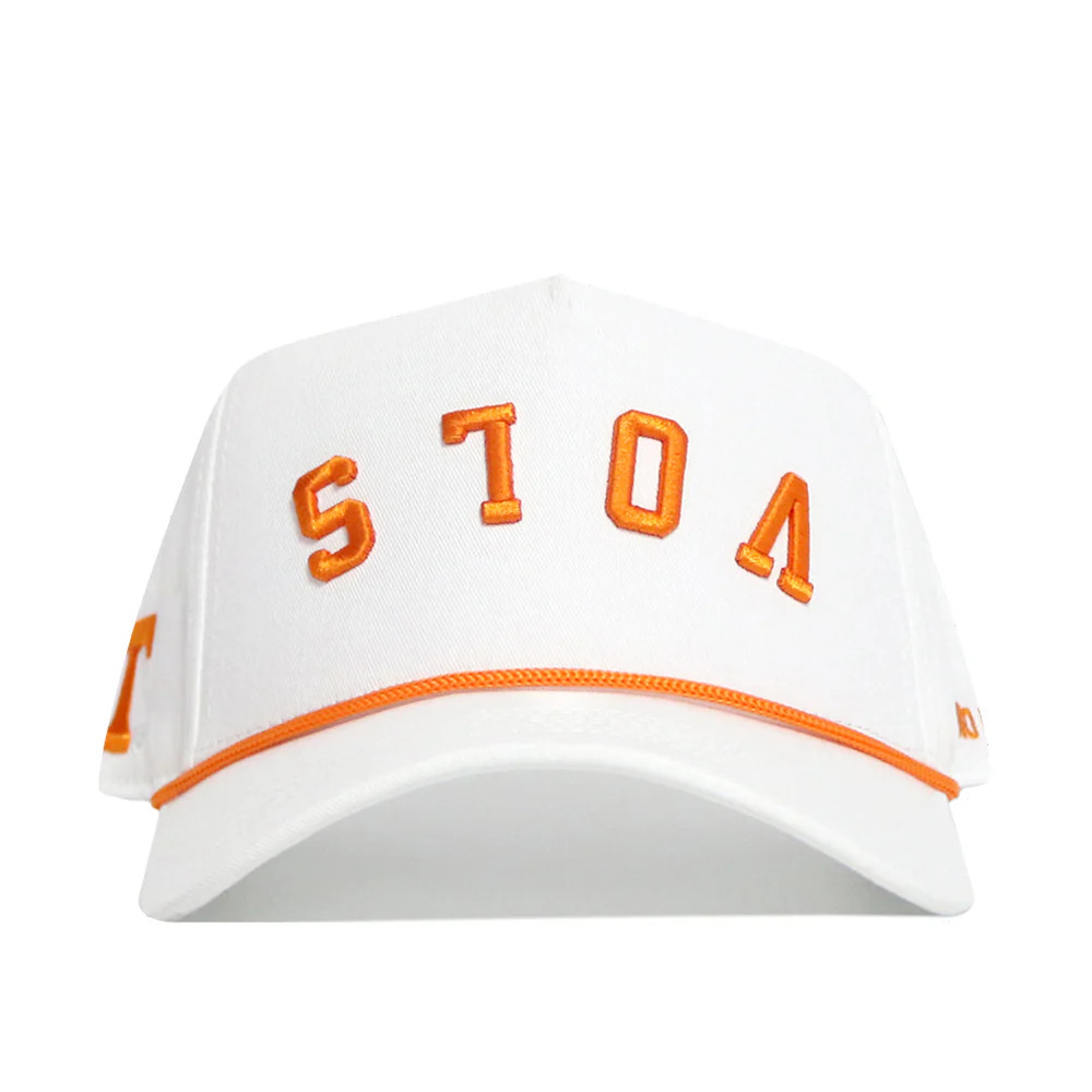 Upside Down VOLS Hat - Whiteout | No Rivals
