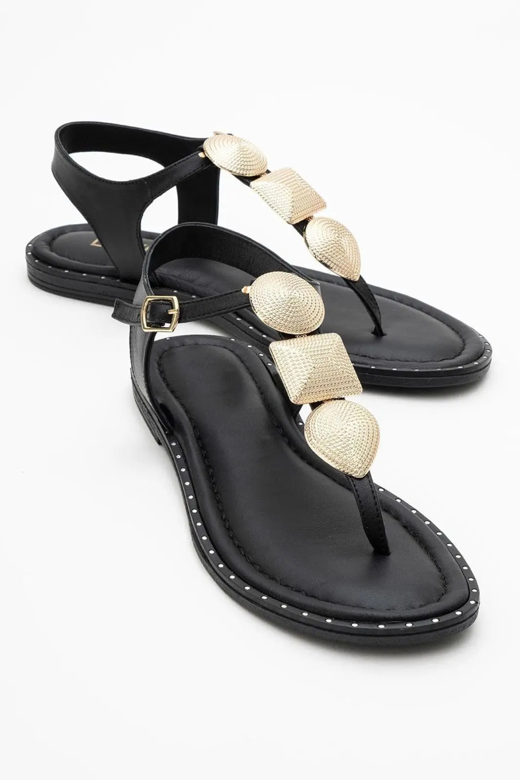 Forever & Always Shoes Giulia Leather Flat Sandal (Women) | Nordstrom | Nordstrom