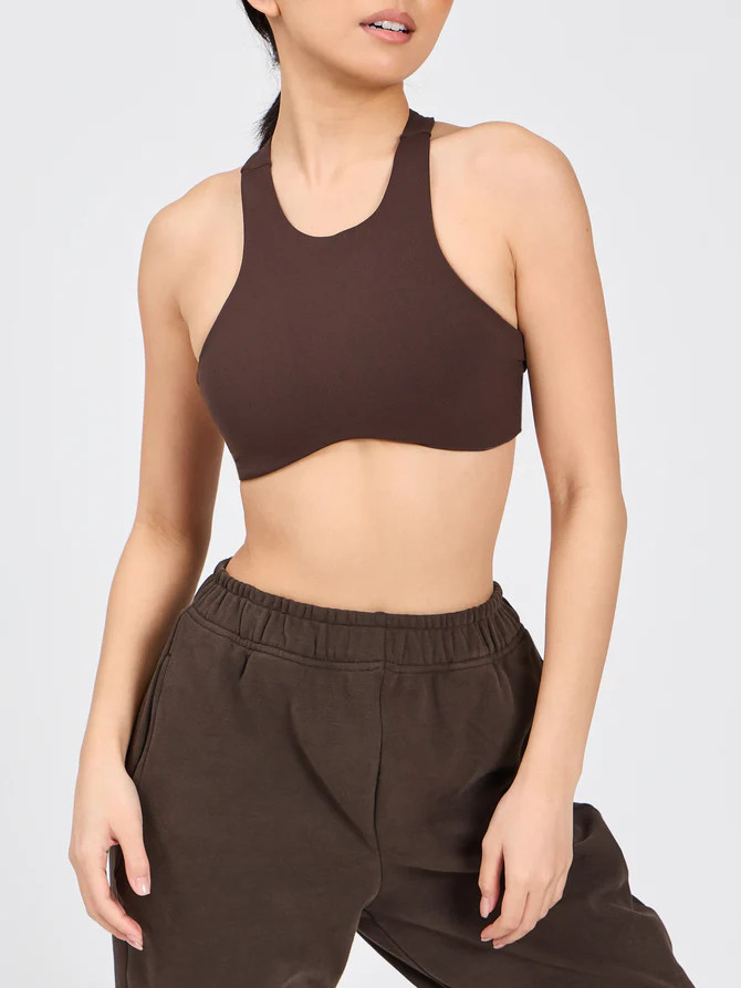 Curve Sports Bra - Cold Brew | Buffbunny