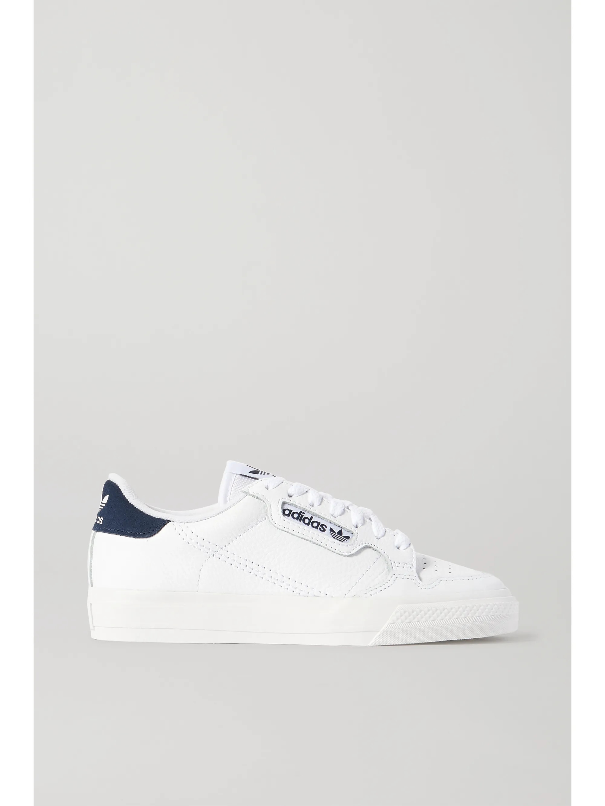 Continental 80 suede-trimmed textured-leather sneakers | NET-A-PORTER (UK & EU)
