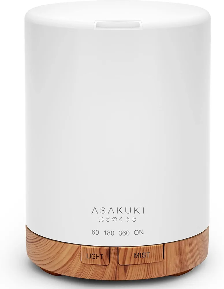Amazon.com: ASAKUKI 300ML Essential Oil Diffuser, Quiet 5-in-1 Premium Humidifier, Natural Home F... | Amazon (US)