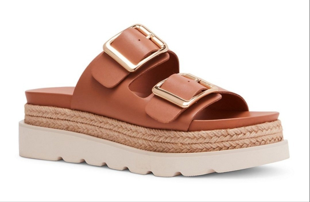 These Madden Girl platform buckle sandals are my new favorite for spring & summer! On sale + comes in 4 colors! I have the camel and love them. So comfy!! The camel is almost sold out, so I linked it from 2 different stores incase it is sold out at one!... Spring sandals, buckle sandals, platform sandals, platform shoes

#LTKShoeCrush
