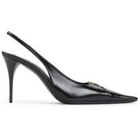 Saint Laurent Hohe Schuhe - Black Calf Leather Pumps With Pointed Toe - Gr. 39,5 (EU) - in Schwarz - für Damen | Fashionette (DE)