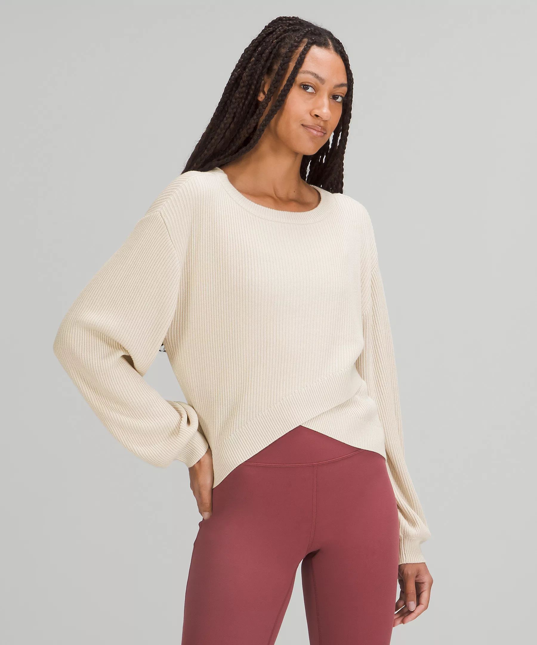 Reversible Crossover Sweater | Women's Sweaters | lululemon | lululemon (CA)