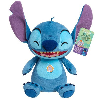 Disney Lilo & Stitch Crack Me Up Stitch Plush: Polyester Stuffed Character, 11" Height | Target