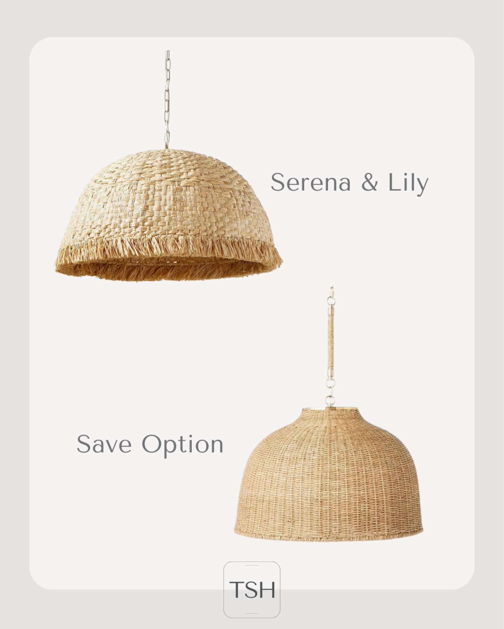 I have the save version of the Serena and Lily pendant. It’s a great, more affordable option  

#LTKhome #LTKSeasonal #LTKstyletip