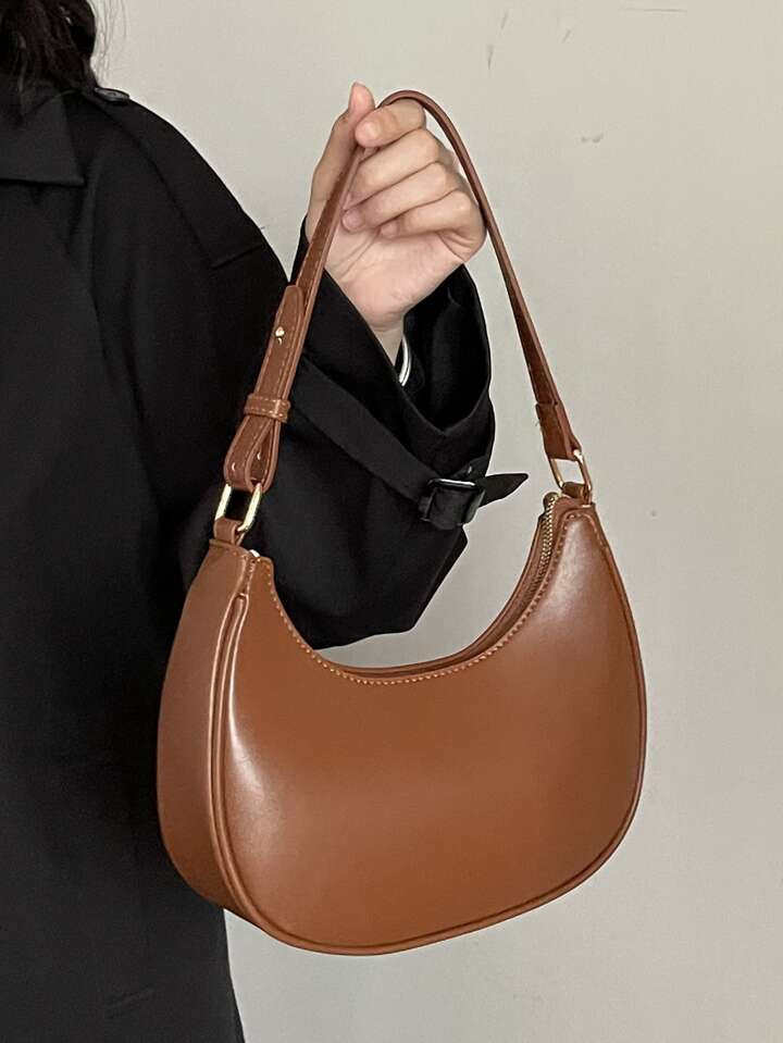 Minimalist Hobo Bag | SHEIN